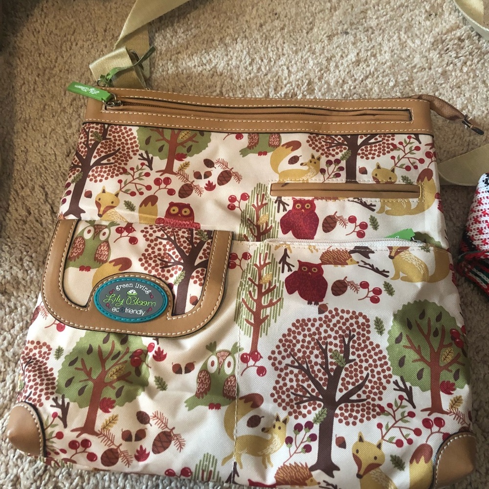 Lily bloom crossbody bag